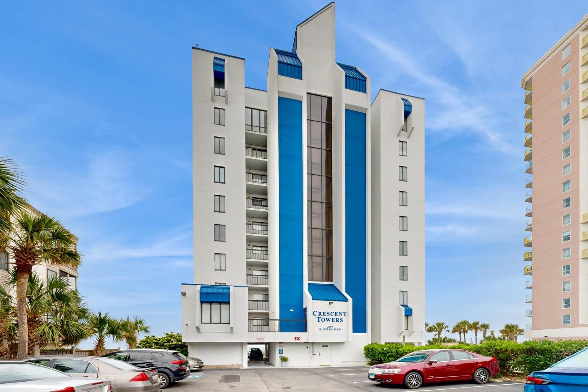 Ferienwohnung Crescent Towers I #102 Myrtle Beach Exterior foto
