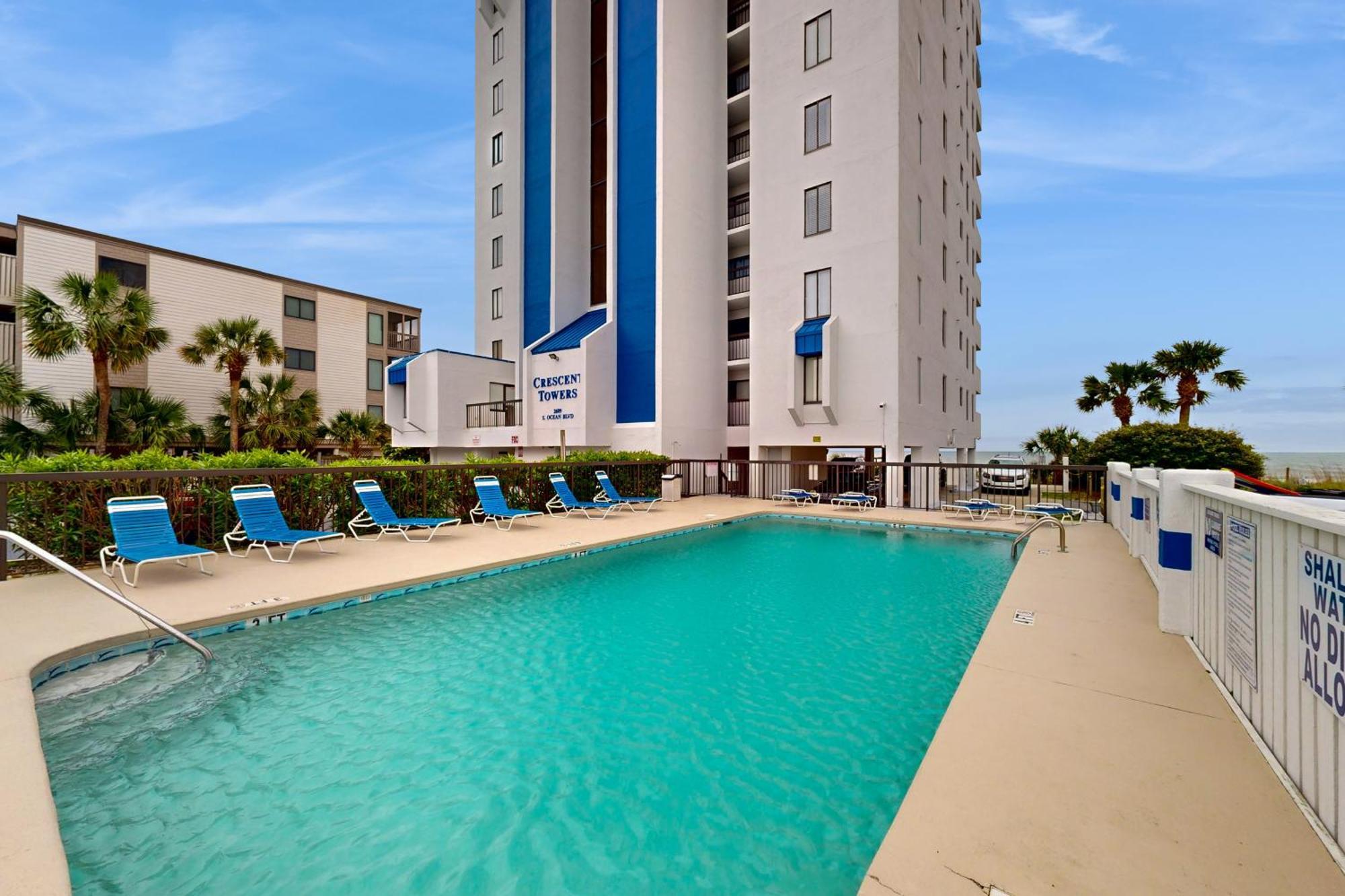 Ferienwohnung Crescent Towers I #102 Myrtle Beach Exterior foto